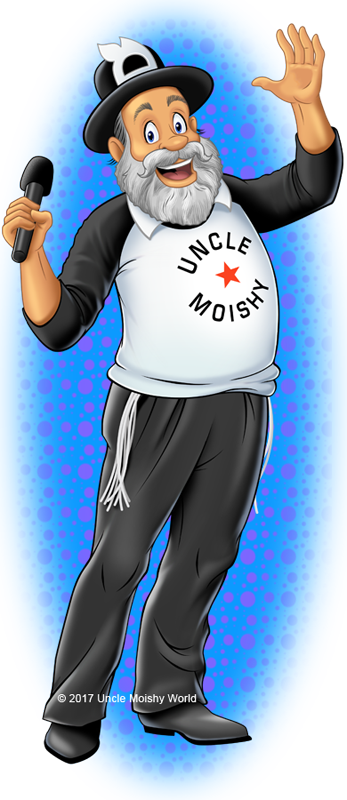 The Official Uncle Moishy Cartoon Character - Uncle Moishy's World - The  Official Uncle Moishy Site